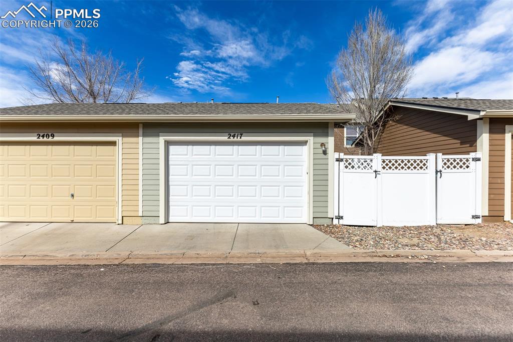 Image 28 of 33: Patio is perfect for a small gathering