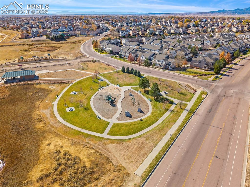 Image 44 of 47: Aerial view of Cross Creek Park