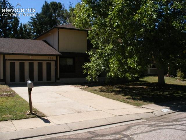 Caption: Front of Structure