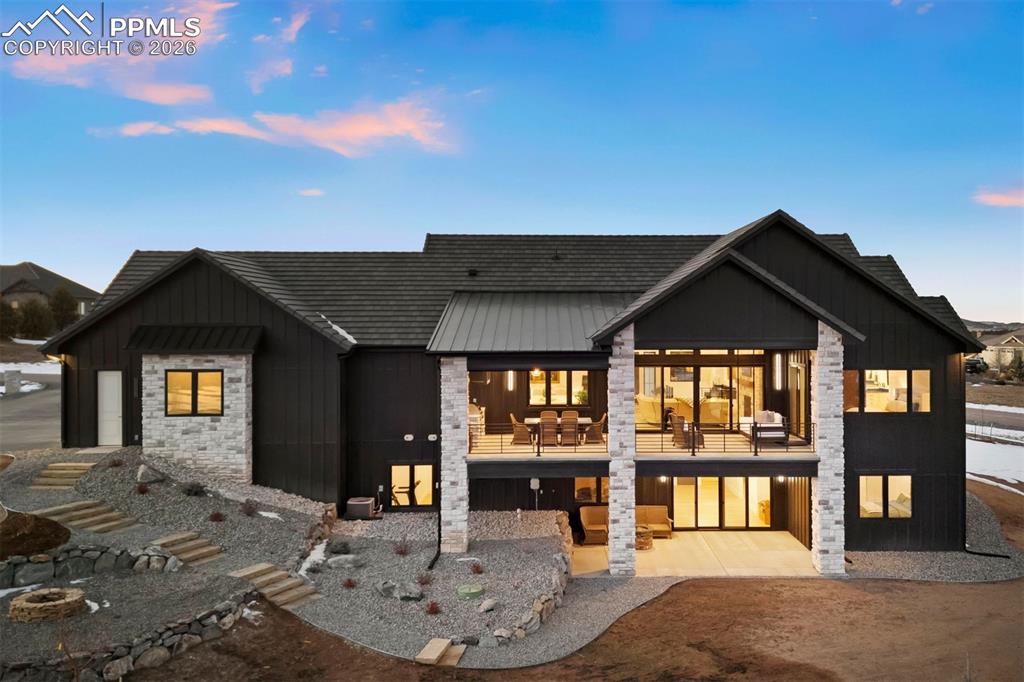 Caption: Back of Structure