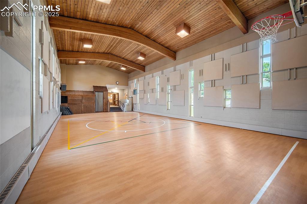 Image 14 of 49: Gym with kitchen attached