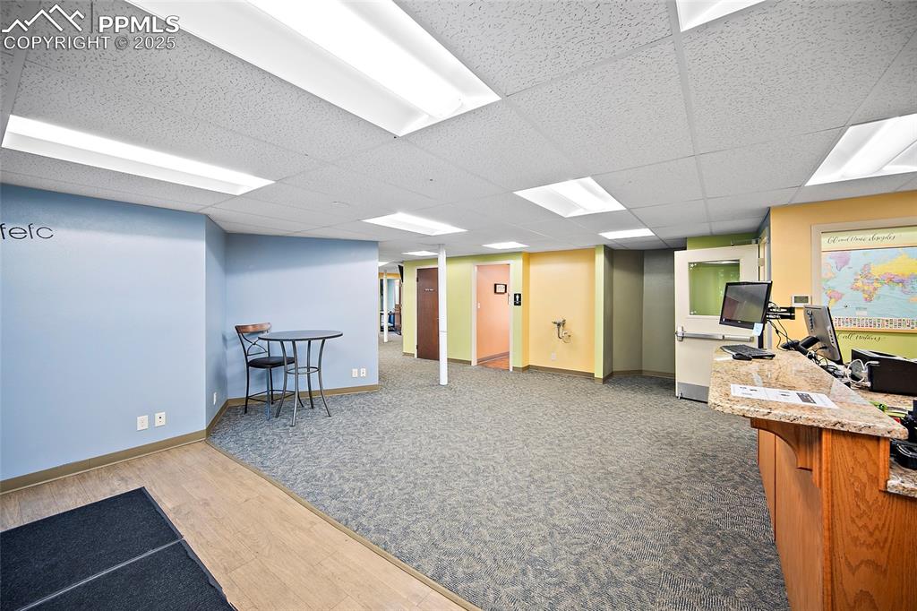 Image 26 of 49: One of two entry lobbies on the lower level