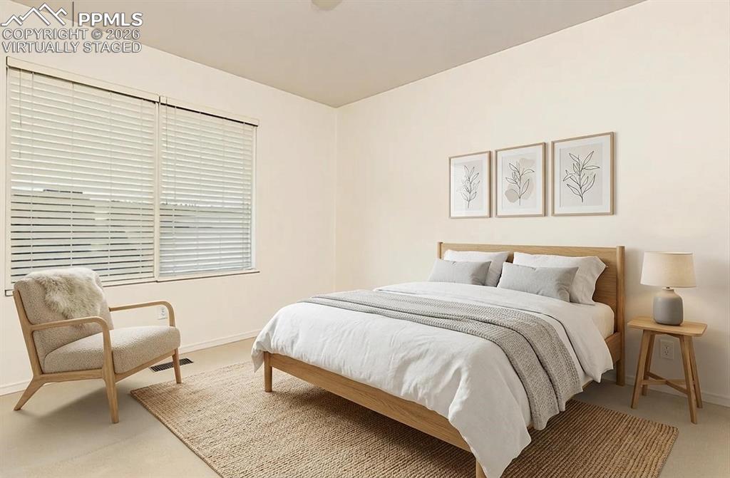 Image 18 of 35: Virtually Staged Room featuring neutral wall tones and a neutral-toned ceil