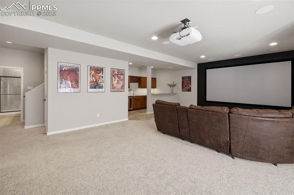 Image 37 of 48: Media Room