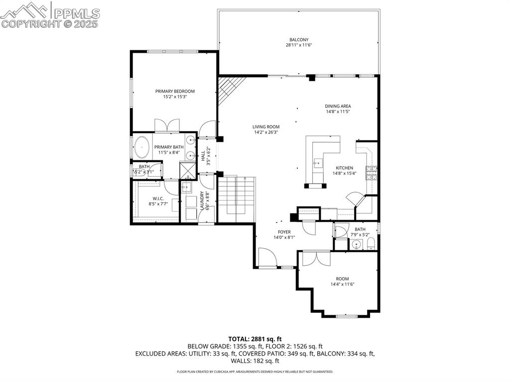 Image 44 of 46: Main level floorplan 