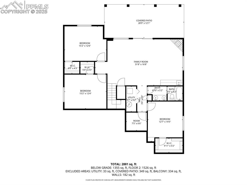 Image 45 of 46: Basement floorplan 