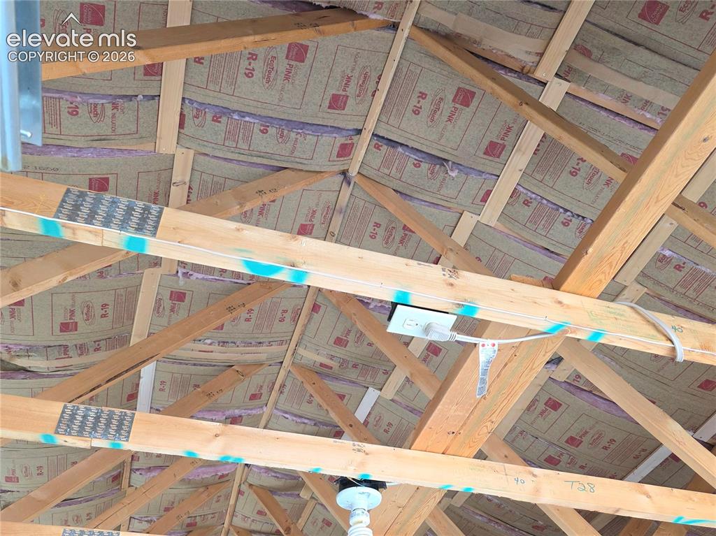 Image 40 of 43: Well insulated with R19, walls are sided with wood