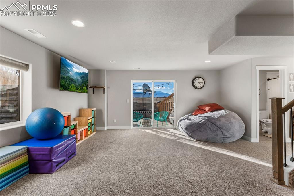 Image 31 of 42: Basement  Level Family Room