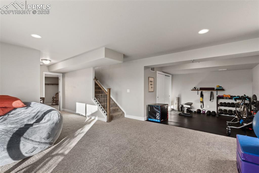 Image 32 of 42: Basement Level Family Room