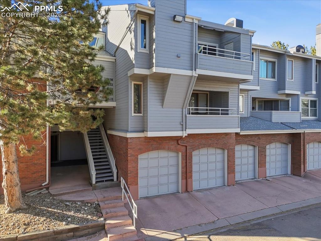 Caption: Front of Structure