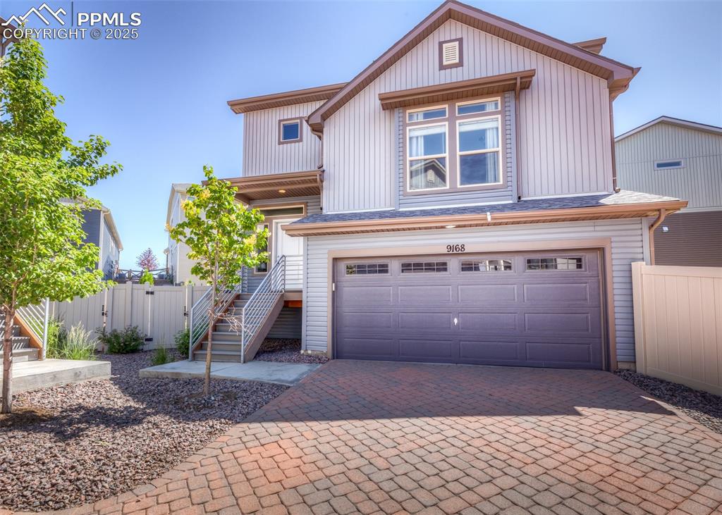 Caption: Front of Structure