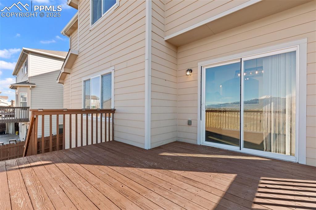 Image 10 of 42: View of wooden deck