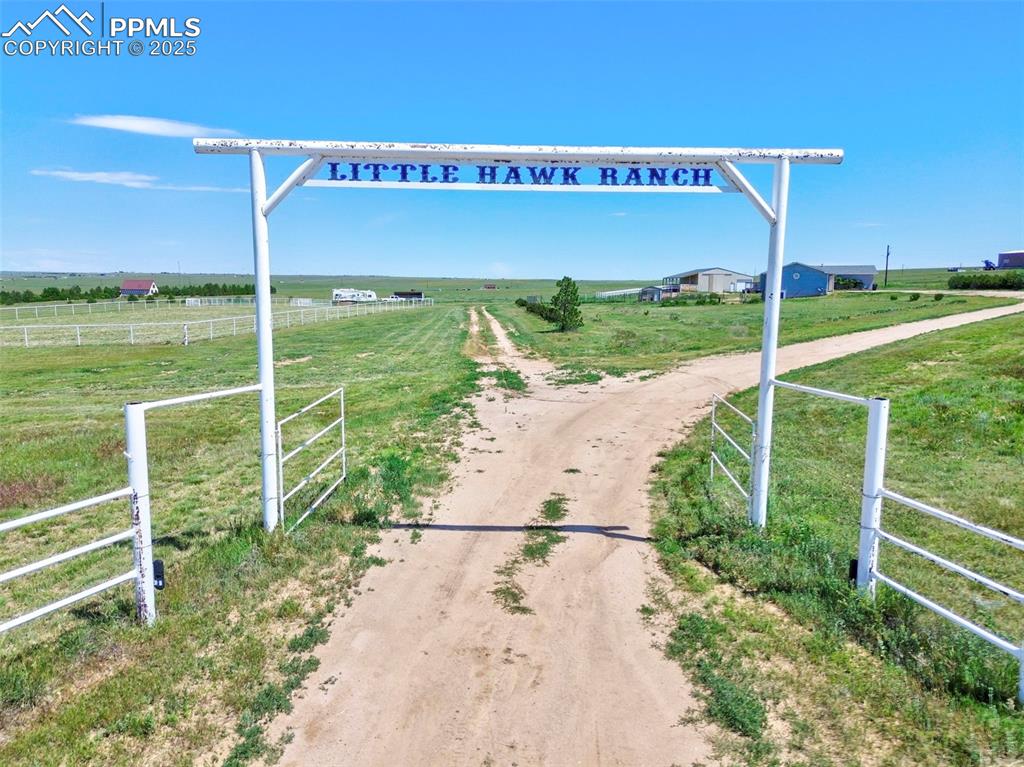 Image 3 of 50: WELCOME to Little Hawk Ranch