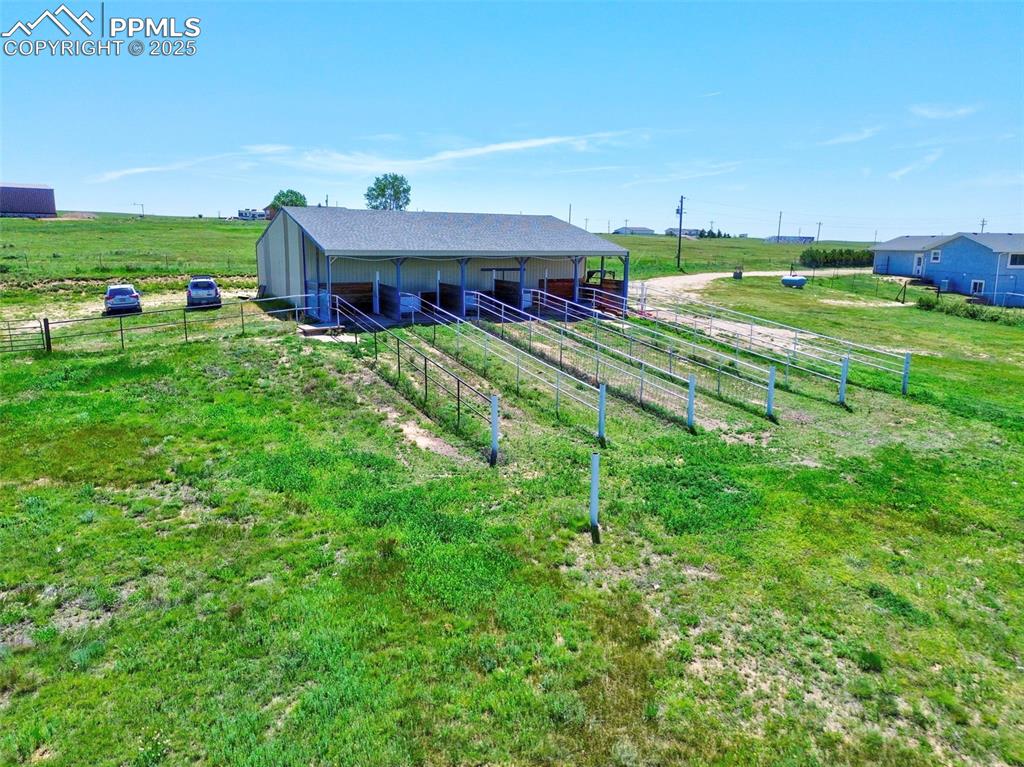 Image 38 of 50: Offers Water/Electric/Tack Room/Wash Pad/Hay Storage...PLUS attached 60x15