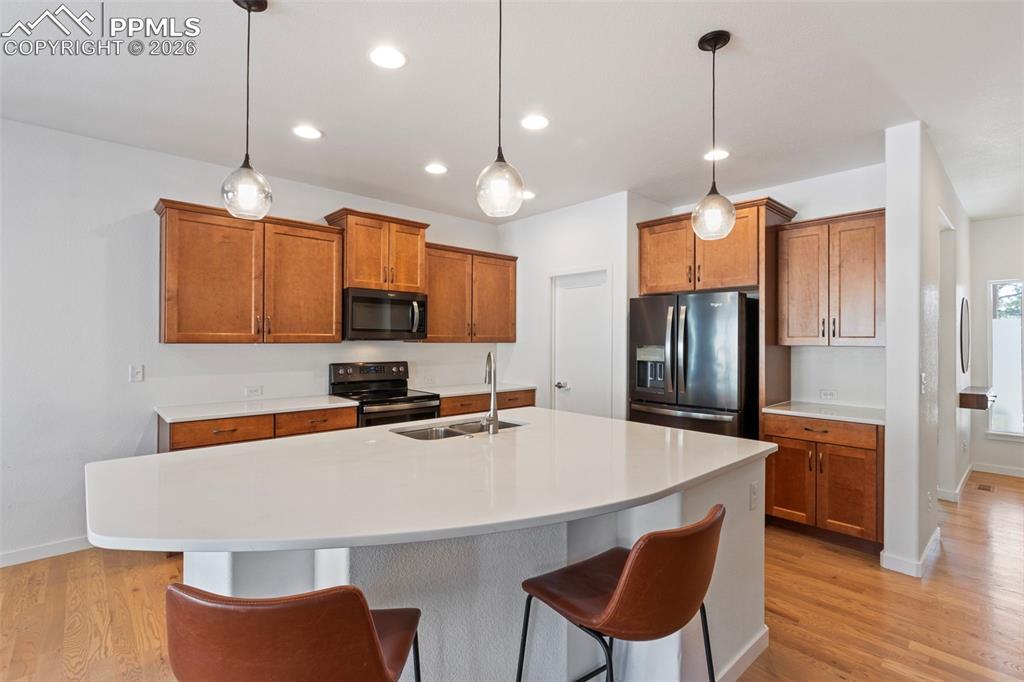 Image 9 of 44: Huge corner pantry and lots of corner space