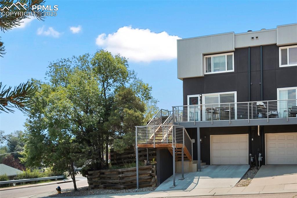 Caption: Back of Structure