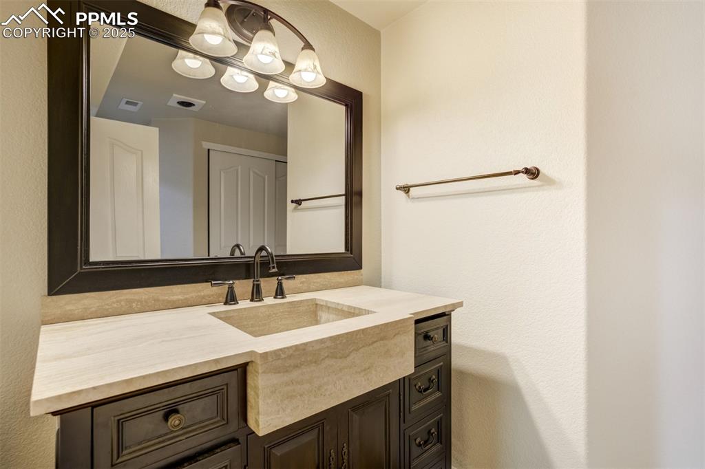 Image 41 of 50: Custom designed bathroom in the basement 