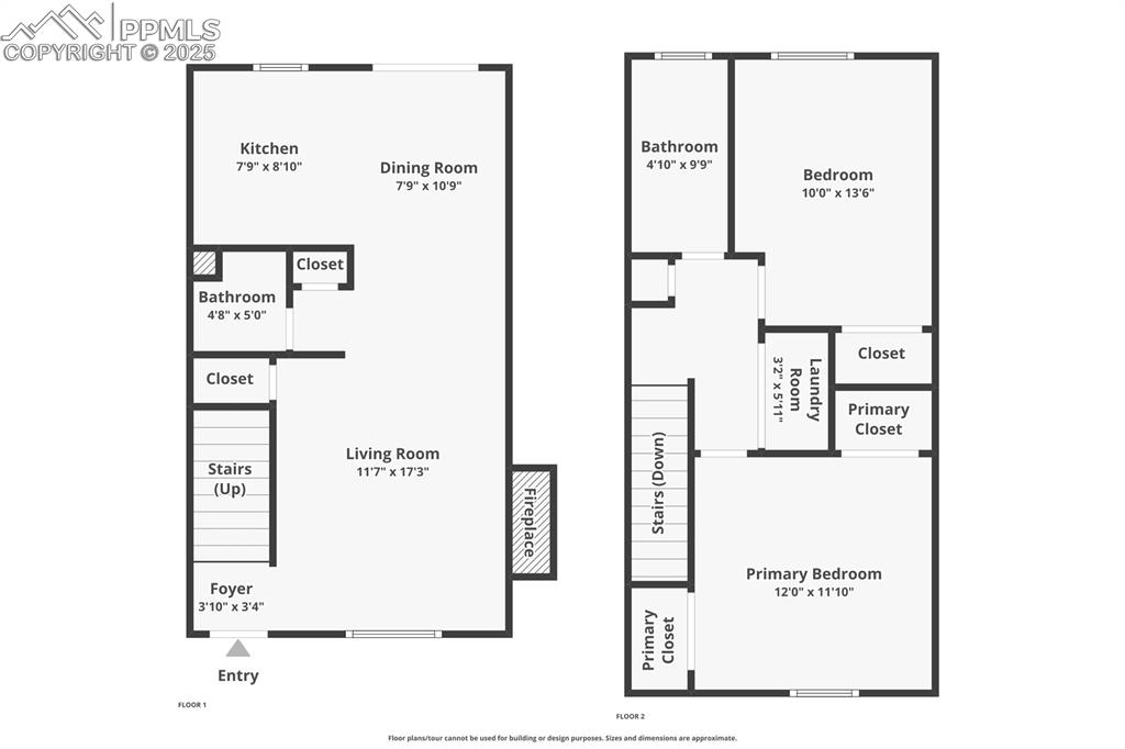 Image 23 of 25: View of floor plan / room layout