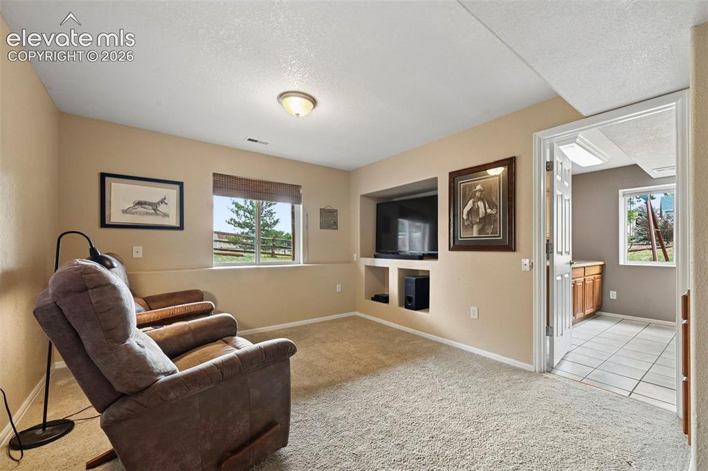 Image 28 of 49: Basement entertainment area