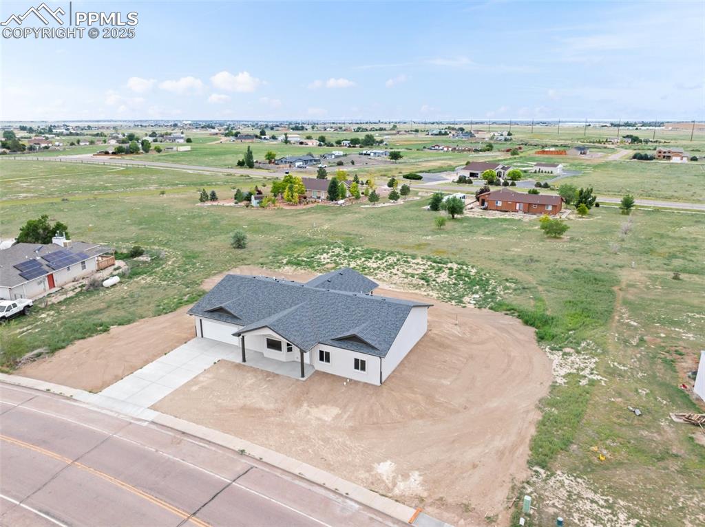 Image 35 of 38: Aerial view of sparsely populated area