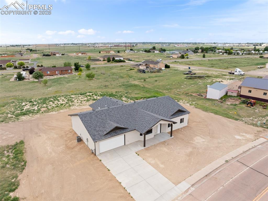Image 37 of 38: View from above of property