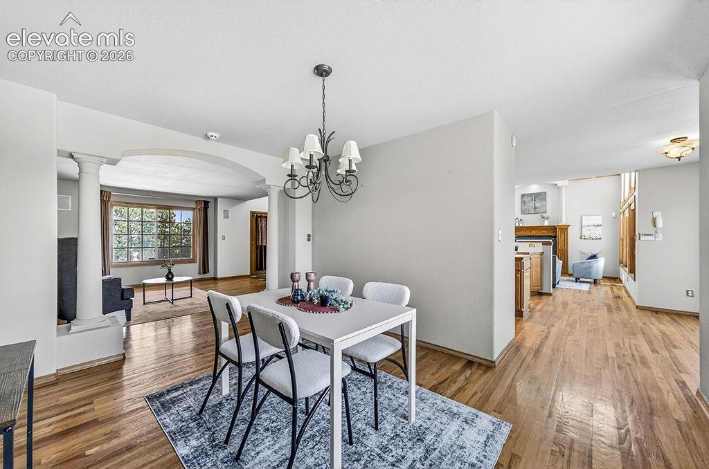 Image 14 of 50: Formal dining room.