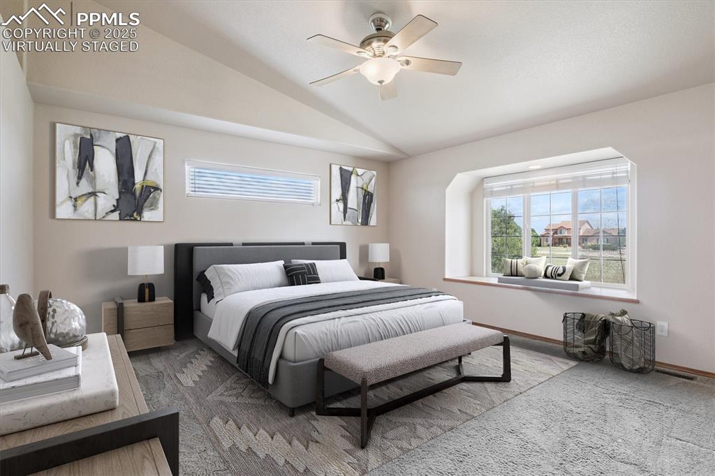 Image 21 of 42: Primary suite *Virtually staged