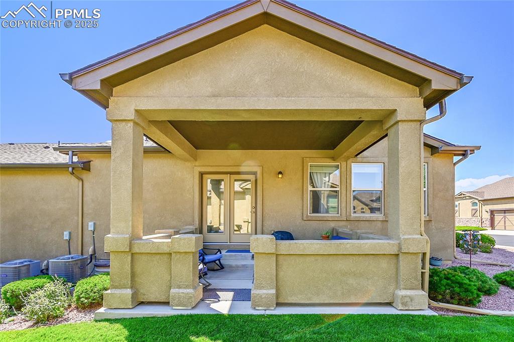 Image 4 of 29: comfortable covered patio