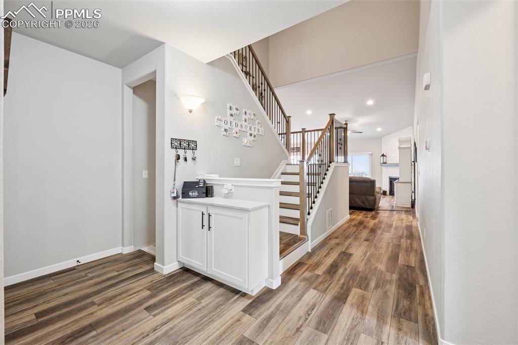 Image 14 of 40: Lots of great builder features like this built in welcoming station, perfec