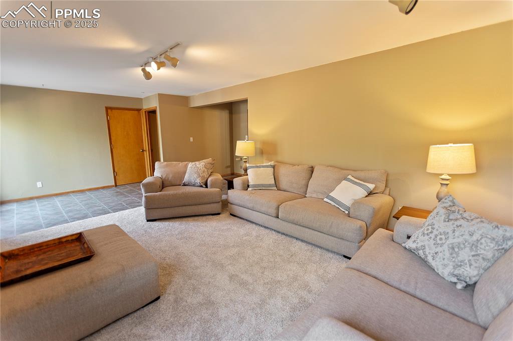Image 22 of 31: Lower Level Family Room