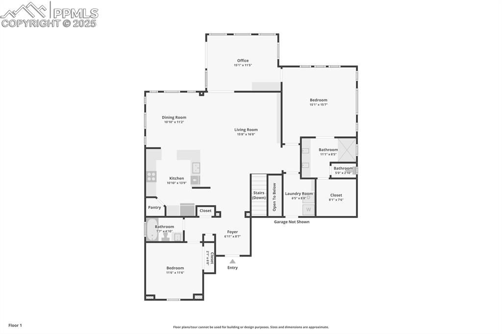 Image 41 of 42: View of floor plan / room layout