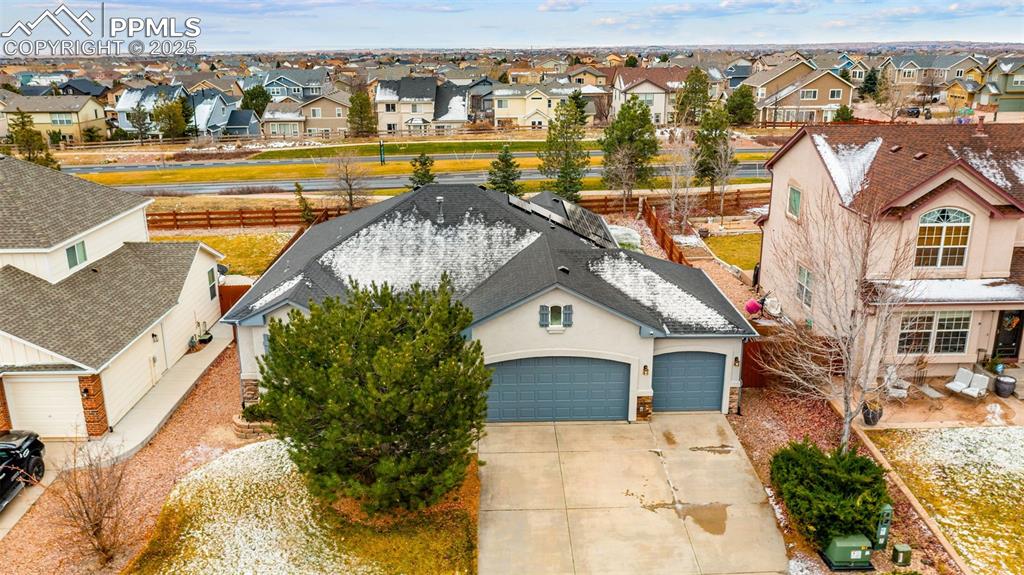 Image 5 of 42: Aerial view of residential area