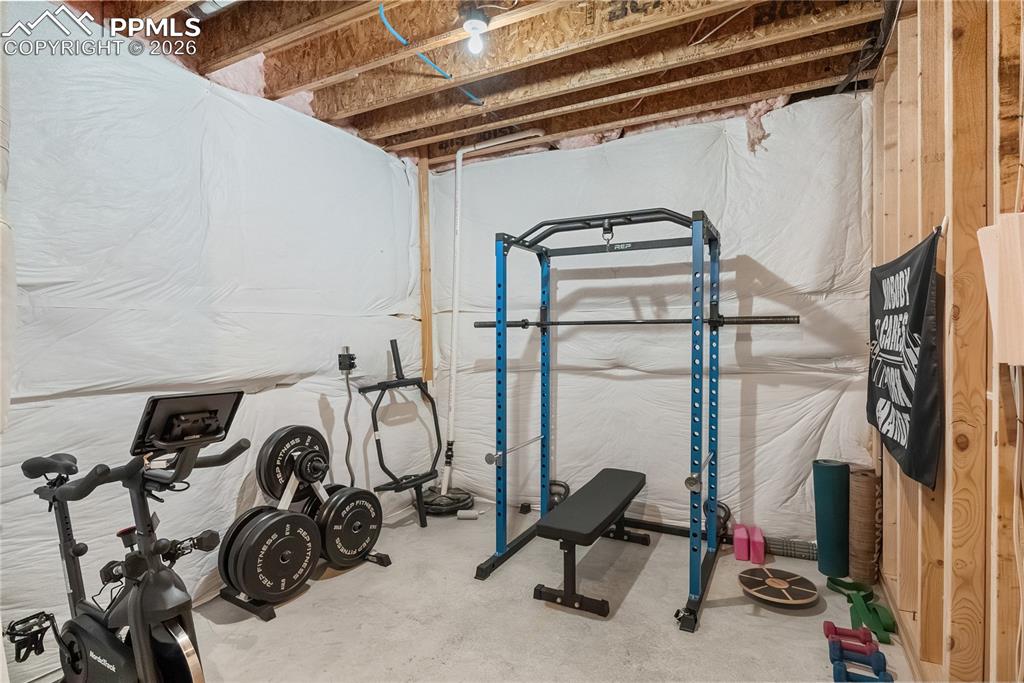 Image 31 of 41: 4th bedroom basement.