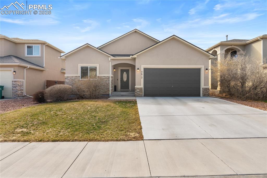 Image 41 of 41: Aerial view of community to include walking trails and playground area.
