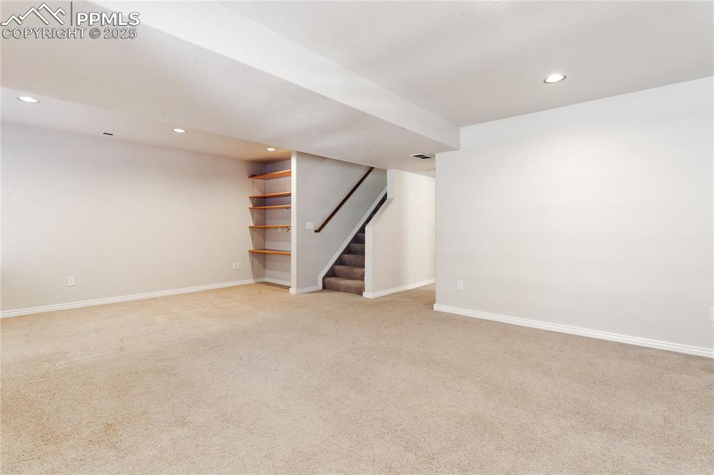 Image 40 of 48: Stairs down to basement