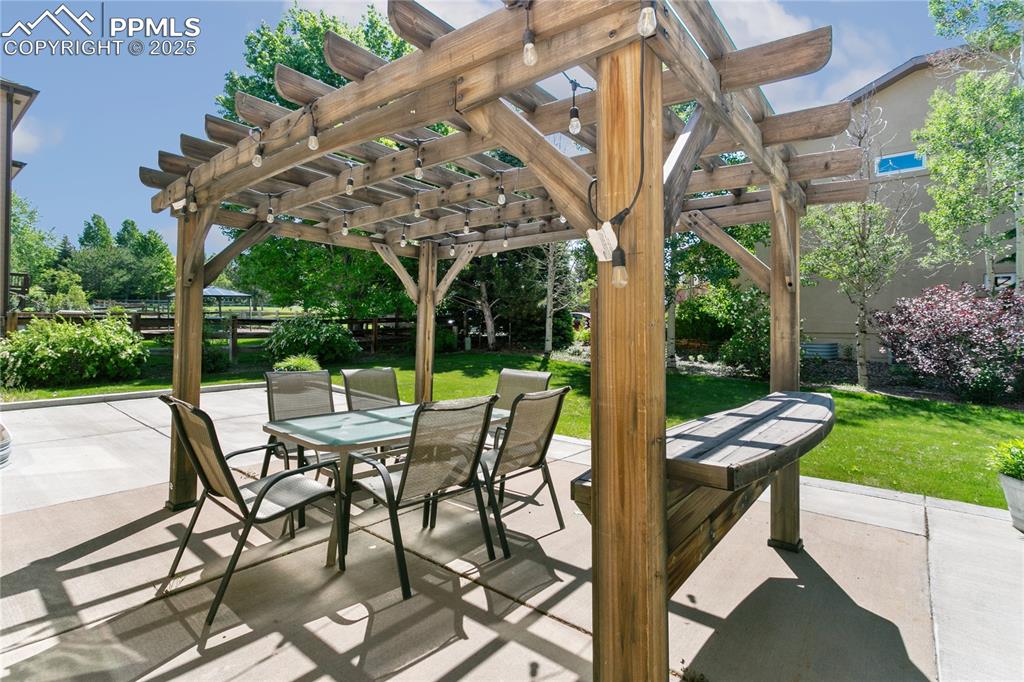 Image 46 of 48: Back yard gazebo