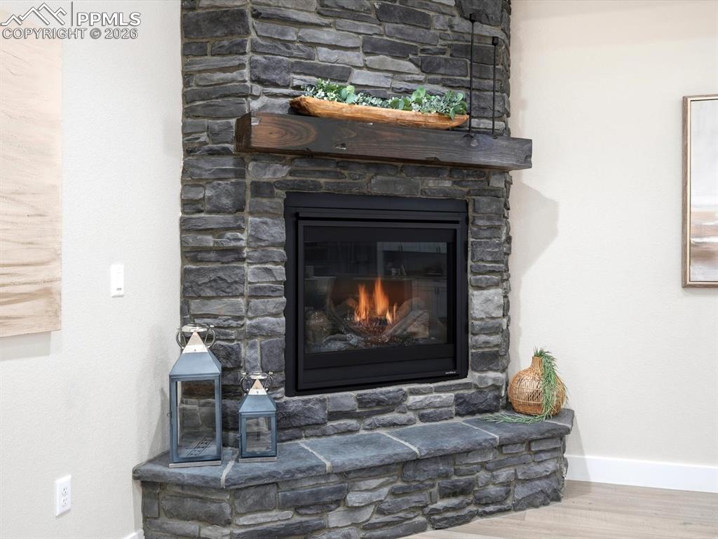 Image 9 of 47: Fireplace