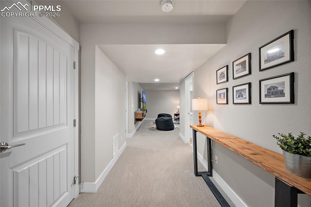 Image 18 of 45: Finished Basement