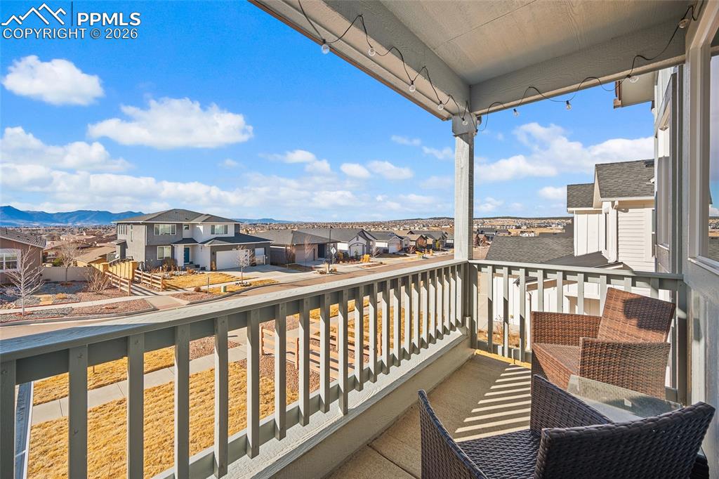 Image 29 of 45: Beautiful sunset views of Pikes Peak and Black Forest 