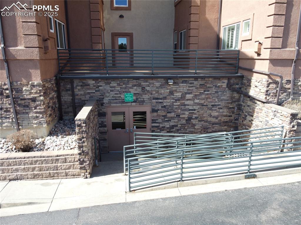 Image 3 of 42: Front entry is ADA assessable