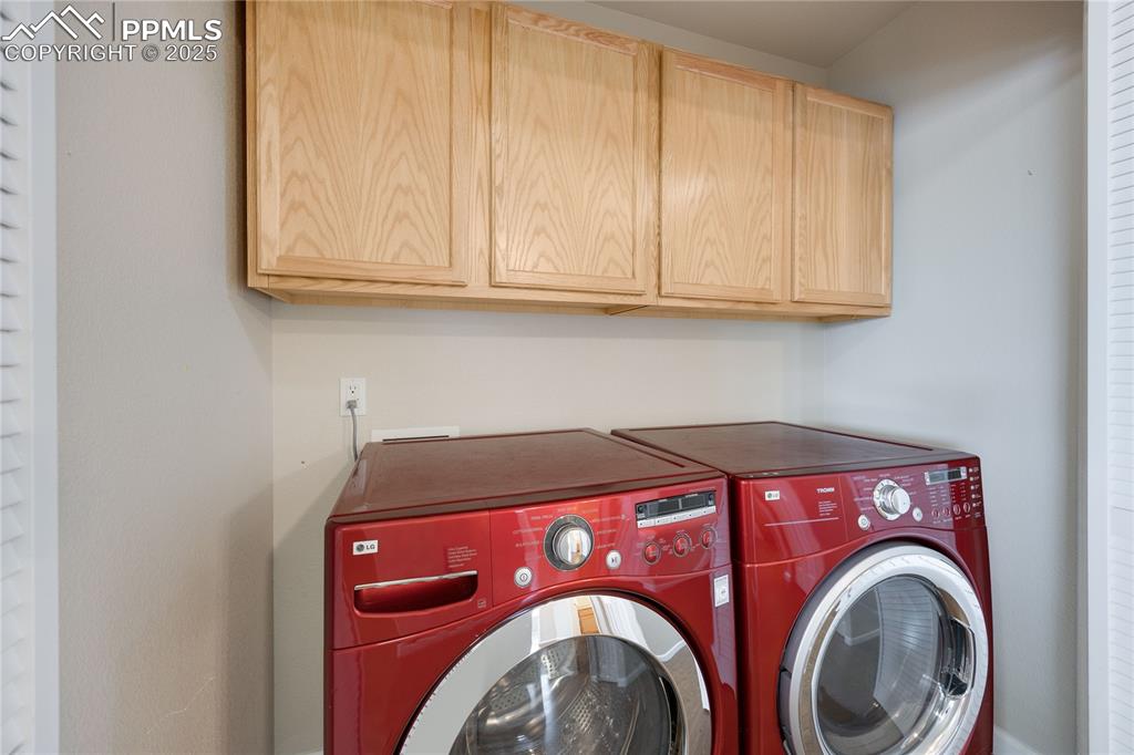 Image 34 of 42: LG front loading washer & dryer INLCUDED!