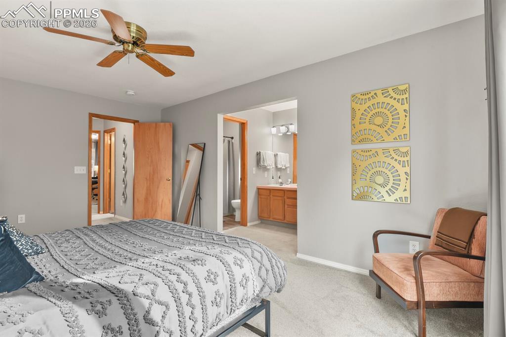 Image 20 of 36: Private bathroom off primary bedroom.