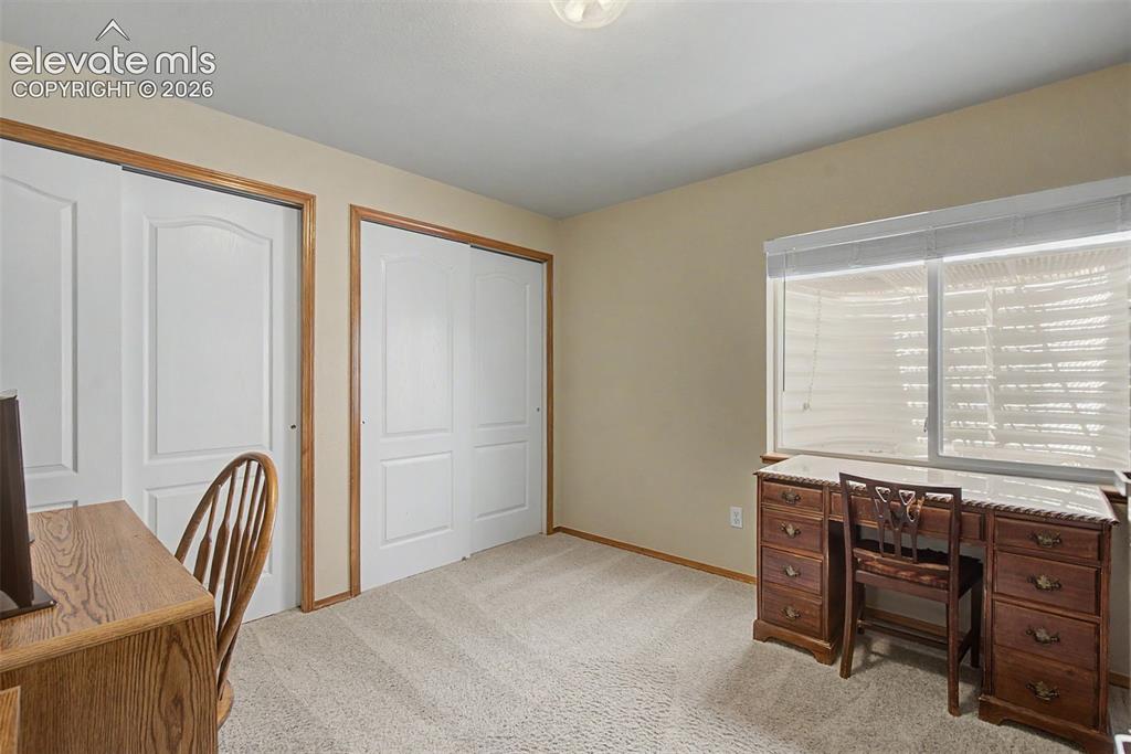 Image 27 of 37: 2nd of 3 Basement Bedrooms with Two Closets!