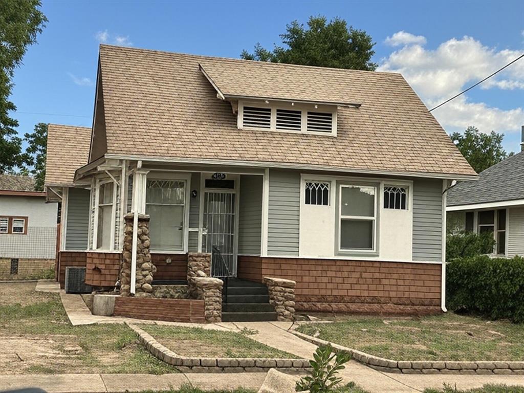 Caption: Front of Structure