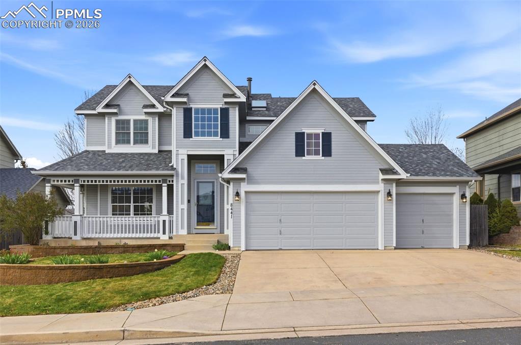 Caption: Front of Structure