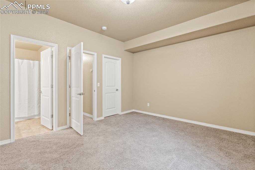 Image 24 of 34: Adjacent basement bedroom. Basement could accomodate multi-generational li