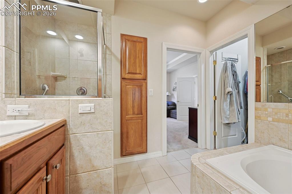 Image 10 of 45: Primary Bathroom with Walk in Shower