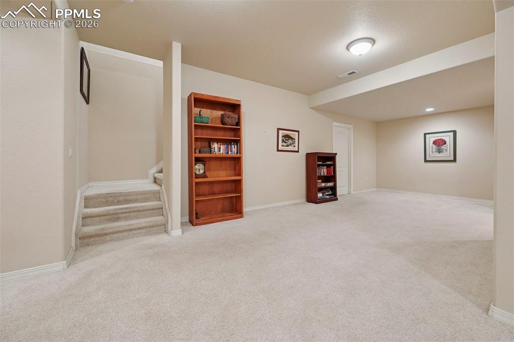 Image 23 of 45: Second Family Room in the Basement