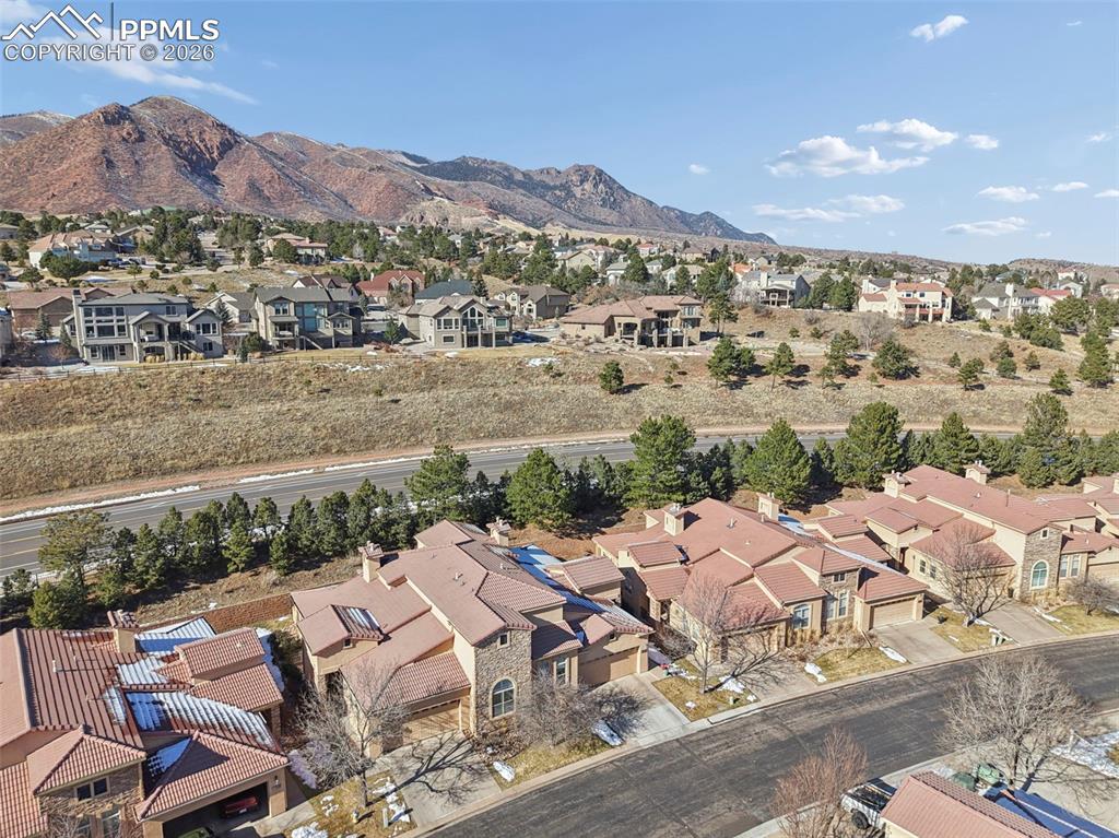 Image 40 of 45: Aerial View of the Street