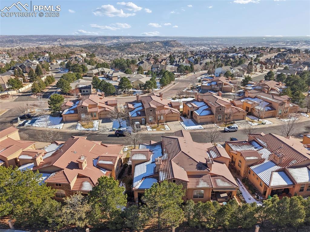 Image 43 of 45: Aerial View of the neighborhood